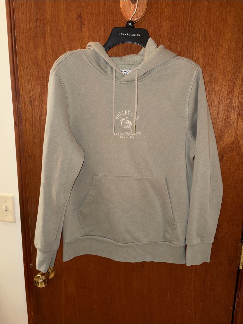 Hurley Men's Green Pullover Hoodie - Casual Comfort